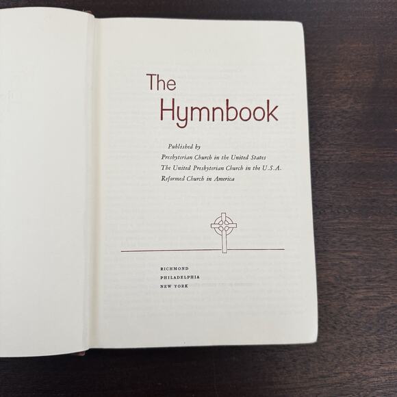 Vintage 1955 The Hymnbook by Presbyterian Church St Andrew's Longview Texas VTG - Picture 14 of 16